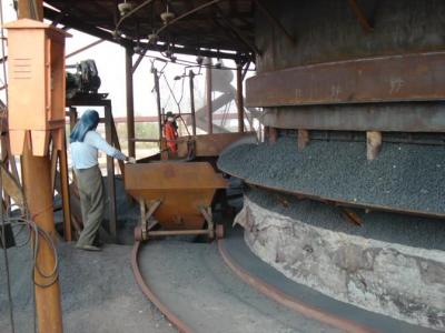 Palletizing and blast furnace